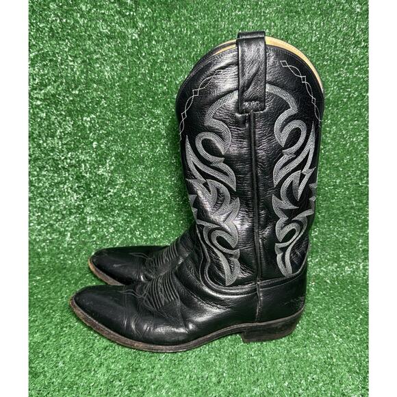 Dan Post Milwaukee Mens Size 10D Leather Cowboy Western Boots Handcrafted DP2110 - Picture 4 of 10